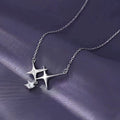 Starry Zircon Necklace For Women Niche Edgy And Cool-Girl Style